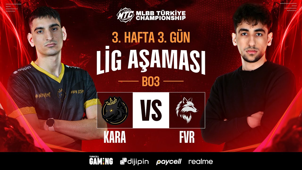 Kara Esports vs Feveran | MTC 5. Sezon | Lig Aşaması | 3. Hafta 3. Gün | #YeniDönem #MTC