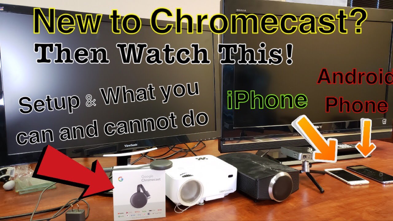 Chromecast 3rd Gen: How to Setup & Use on TV, Computer Monitor, Projector - Step by Step