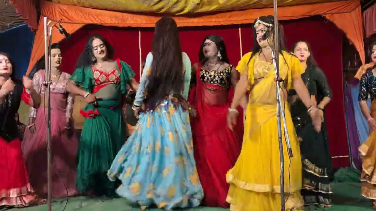 नौटंकी जबरदस्त डांस व फरमाइशी गाने रंगारंग कार्यक्रम // तिलक डांसर की नौटंकी। 