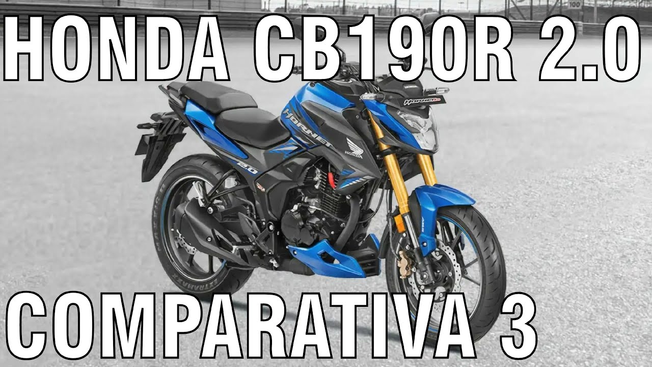 CB190R 2.0 VS CB190R VS GIXXER 150 VS FZ 3.0 VS MT 15 COMPARATIVA DE FICHAS TECNICAS PARTE 3