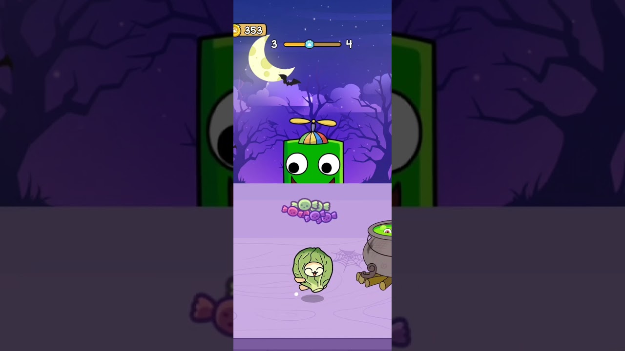 Happy Cat Banana Cat Fun in Halloween Hide and Seek #gameplay #gameshorts #happycat #bananacat
