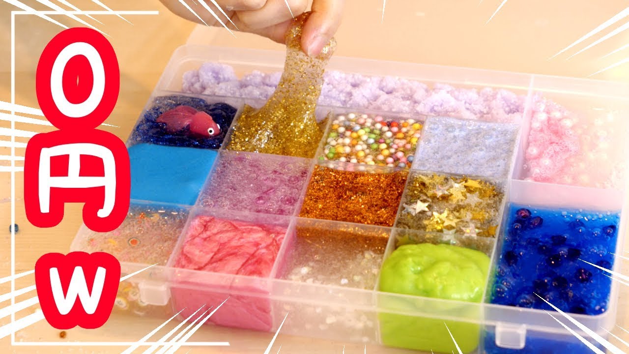 0円でスライムパレットを作ってみた結果…w【手作りスライム】