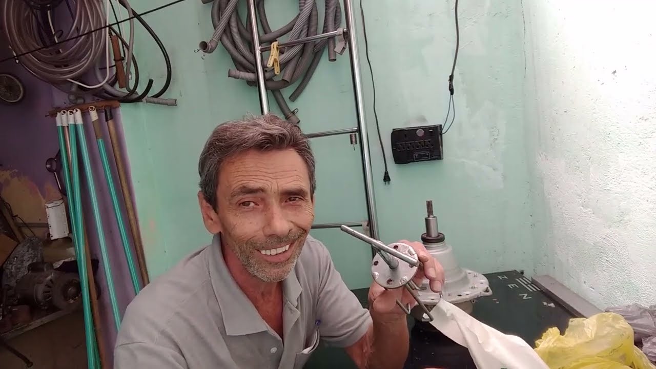 Como desmontar o mecanismo da Electrolux 15 kg [ j f ]