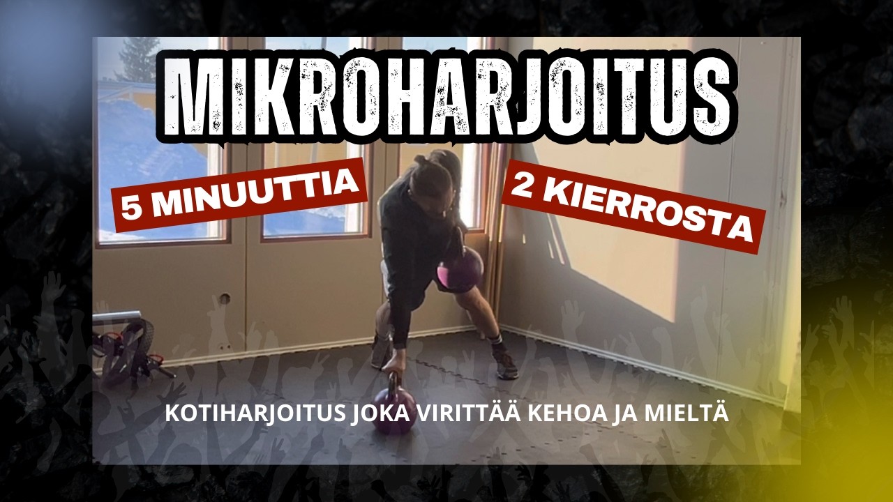 10 minuutin kehoa ja mieltä virittävä mikroharjoitus