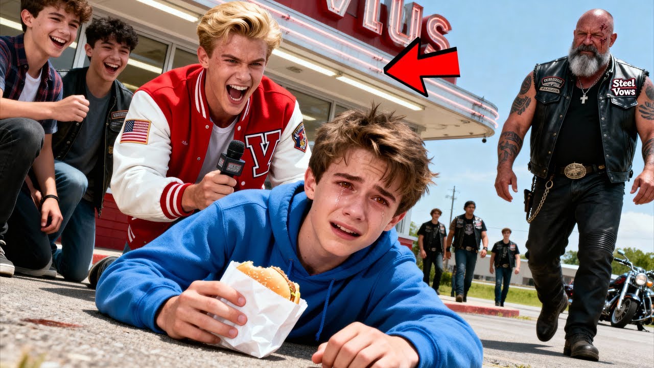 Bullies Filmed A Deaf Kid Crying Outside Restaurant &mdash; Then 40 Bikers Arrived