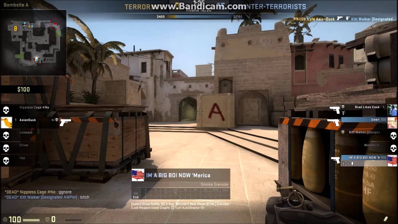 'Merica Smoke Grenade Kill