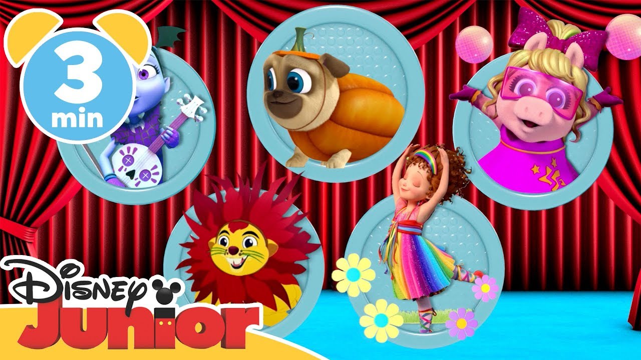 Top-5 over de bedste kostumer! 🎭| Disney Junior Danmark