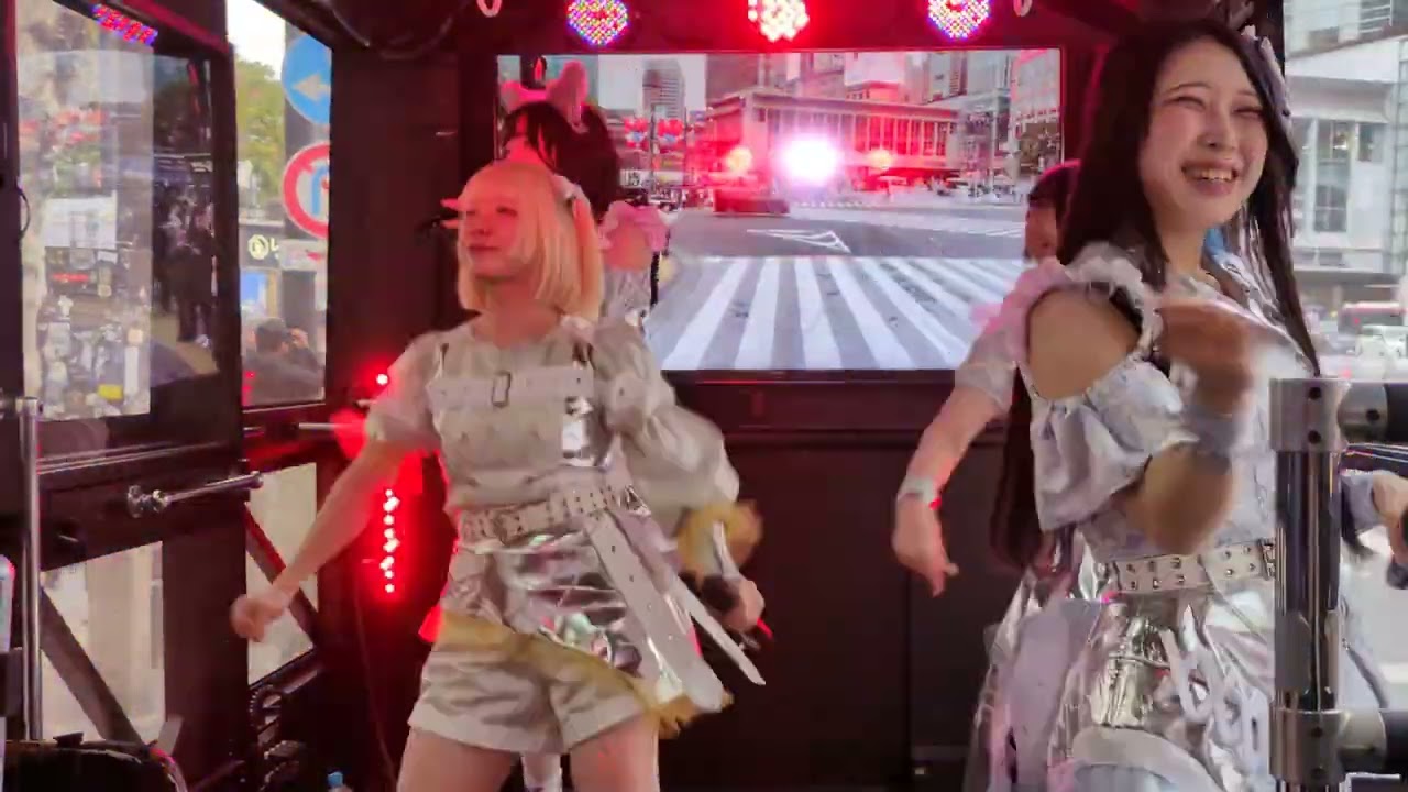 【LIVEバス】モフルロック「時計仕掛けのオレンジ」(ライブバス～渋谷周回)