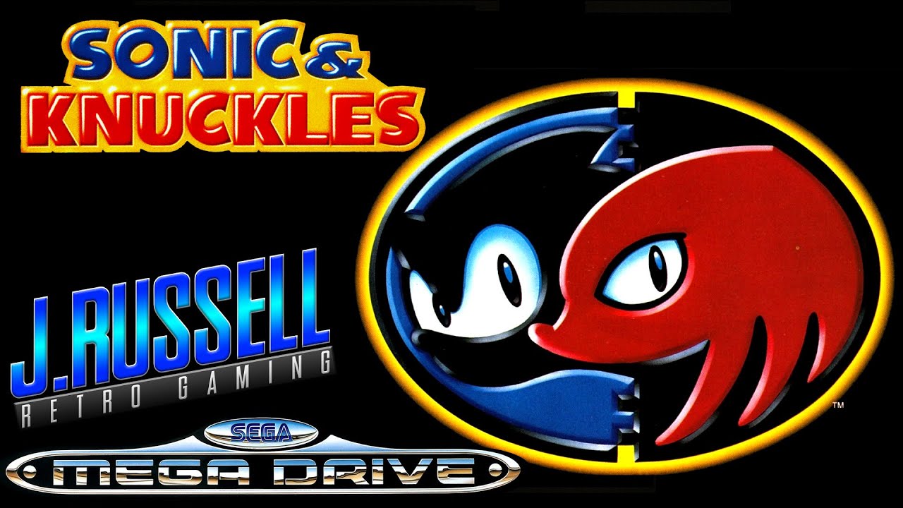 Sonic & Knuckles - Sega MegaDrive II + YPbPr Output - PAL