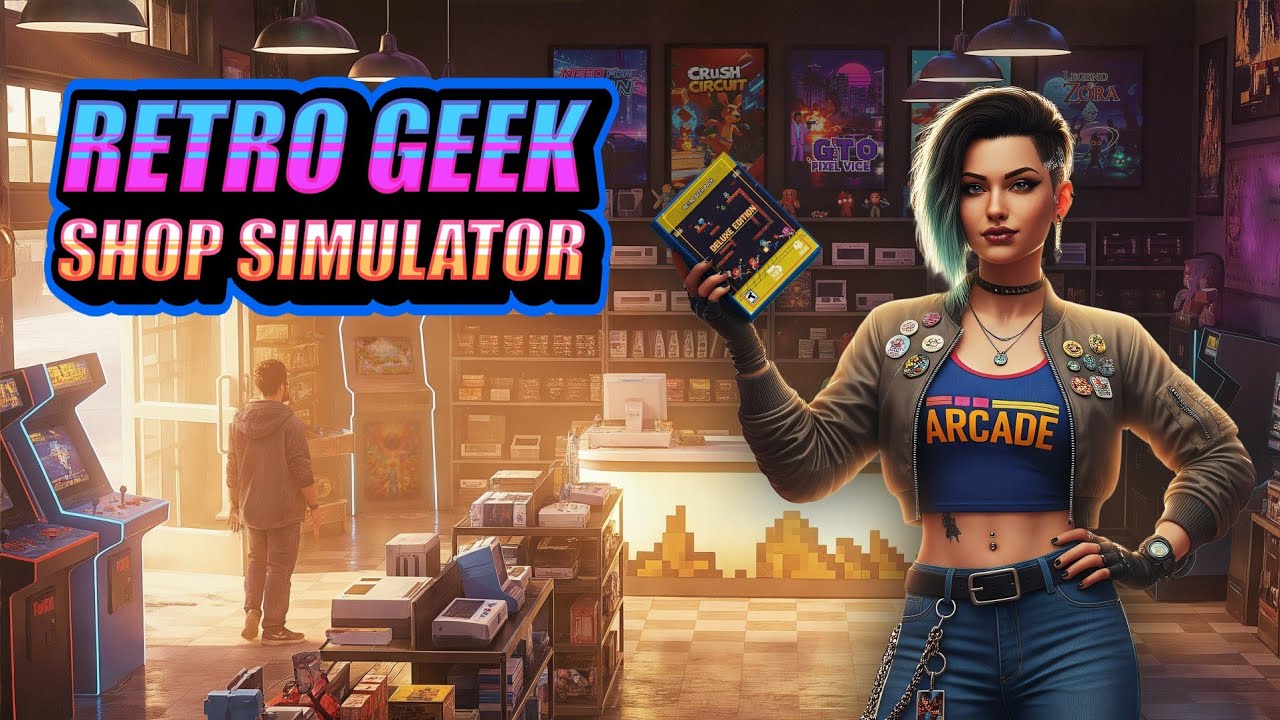 Retro Geek Shop Simulator #6 Jeux Ps5 