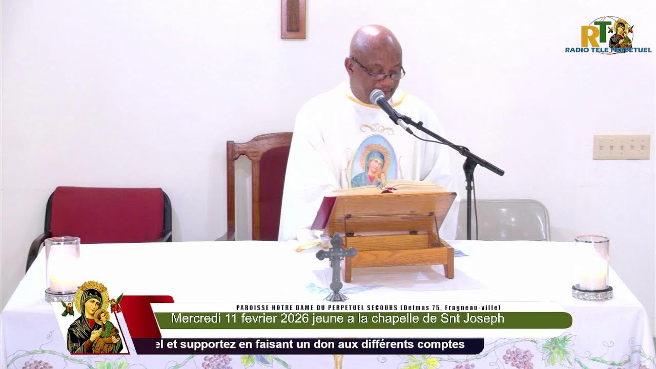 Mercredi 11 Fevrier 2026 jeune A LA Chapelle SAINT joseph
