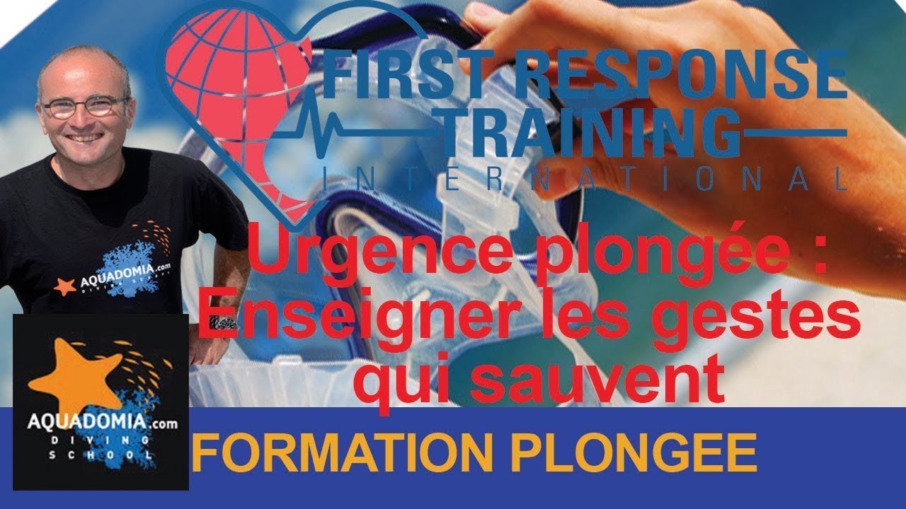 Secourisme plongée : enseigner les gestes qui sauvent !