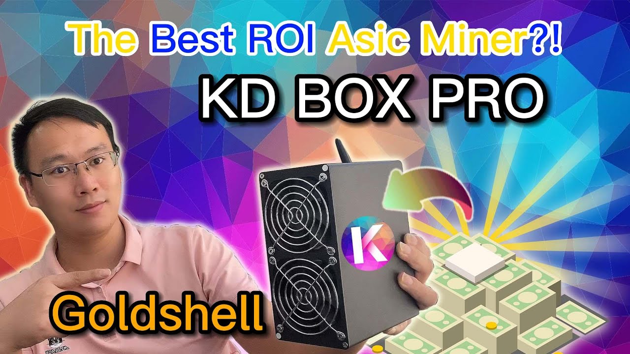 #goldshell KD Box Pro 2.6Th/s. The best ROI asic miner in the bear market? #kd6 #kadena #kdboxpro