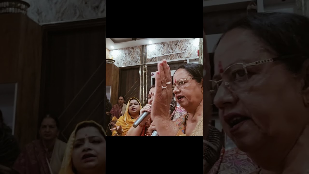 सुन्दर भजन। आंचल मे छुपा लो के जी ना लगे।बहुत ही मधुर भाव बहन नीलम जी ने 👌