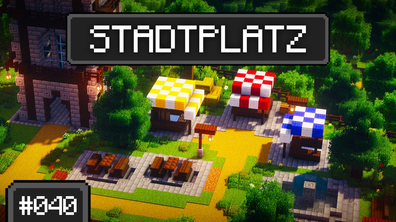 DER STADTPLATZ - MINECRAFT ENDLOS WELT #40