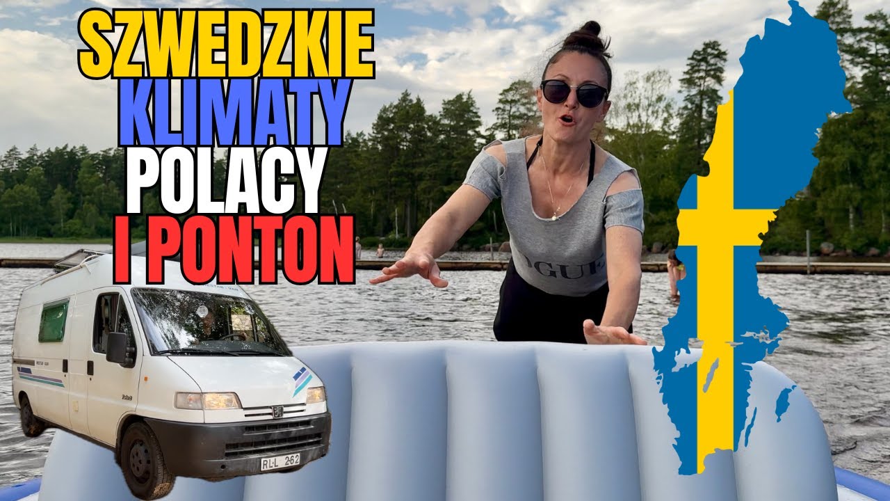 Vanlife po skandynawsku czyli typowa miejscówka w Szwecji. 