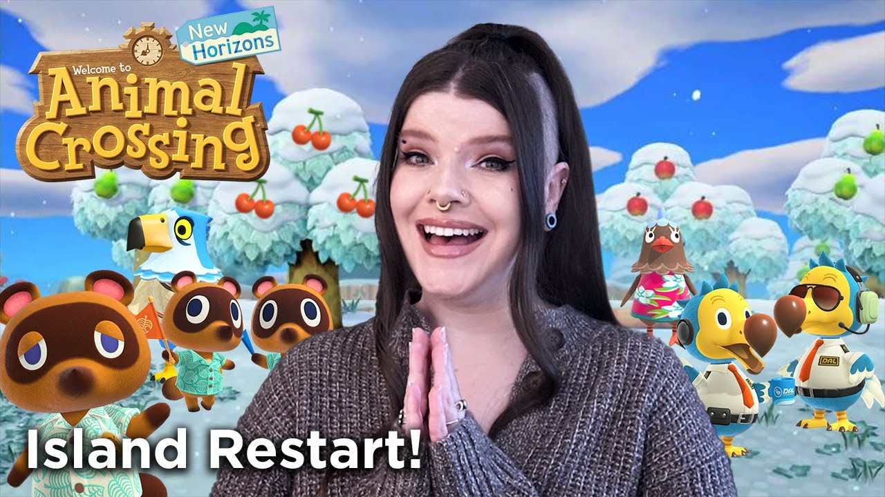 Restarting My Animal Crossing New Horizons Island!