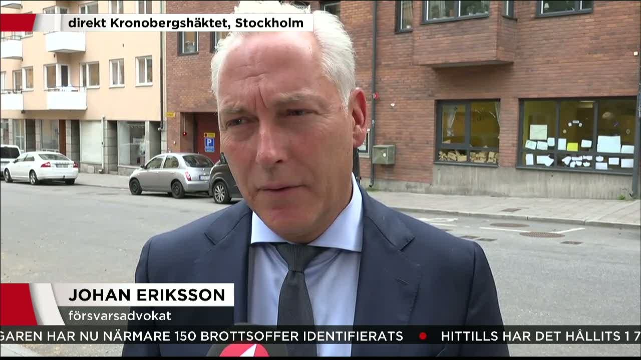 Akilovs advokat om omhäktningsbeskedet - Nyheterna (TV4)