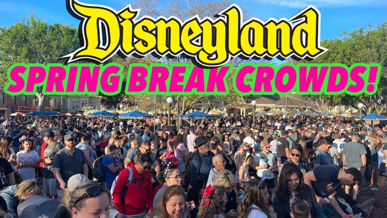 How to Survive the Huge Spring Break crowds at Disneyland! Our Tips and Updated Park info!