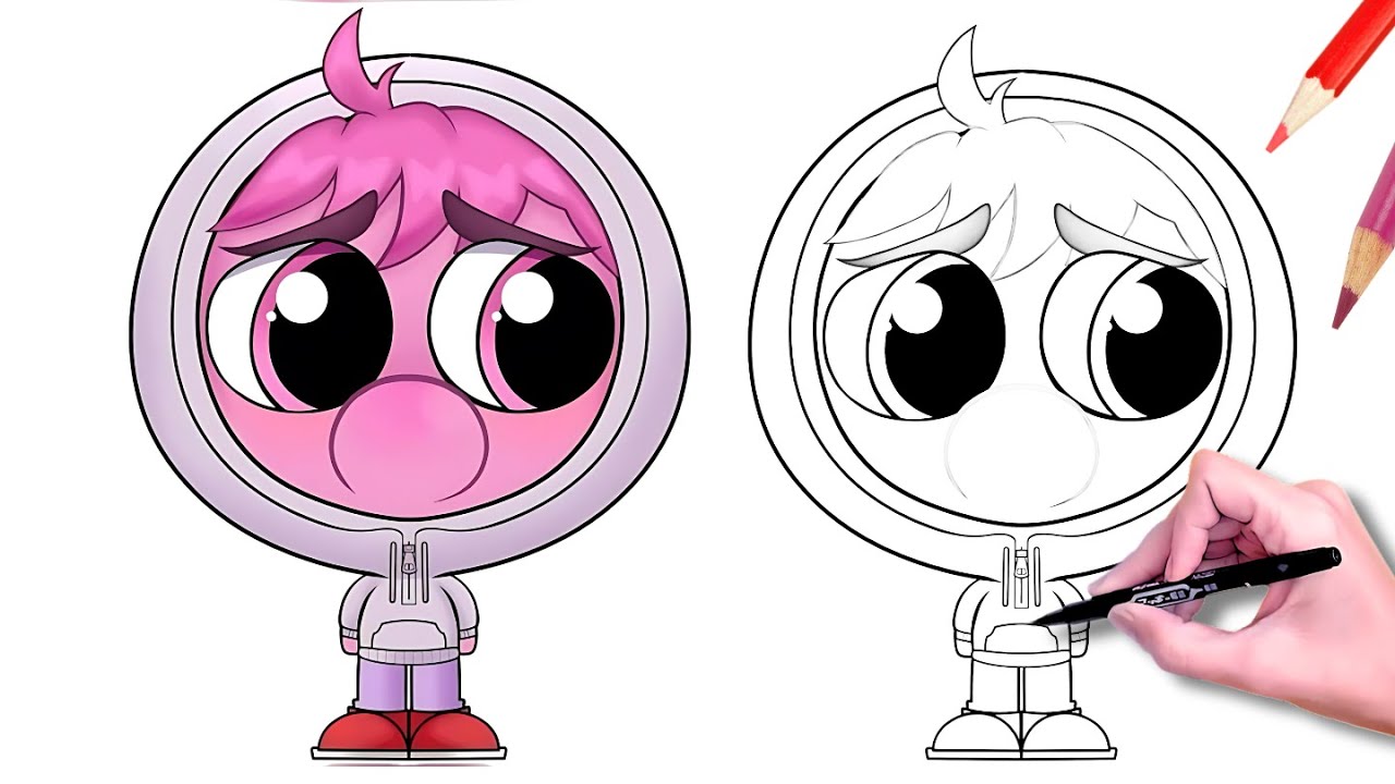 💜 Como desenhar a VERGONHA do filme DIVERTIDA MENTE 2 (VERGONHA CHIBI KAWAII)
