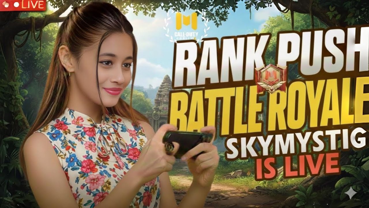 Call of Duty Mobile Live Stream Today Ranked Match Battle Royale #codm #callofduty #skymysticgaming