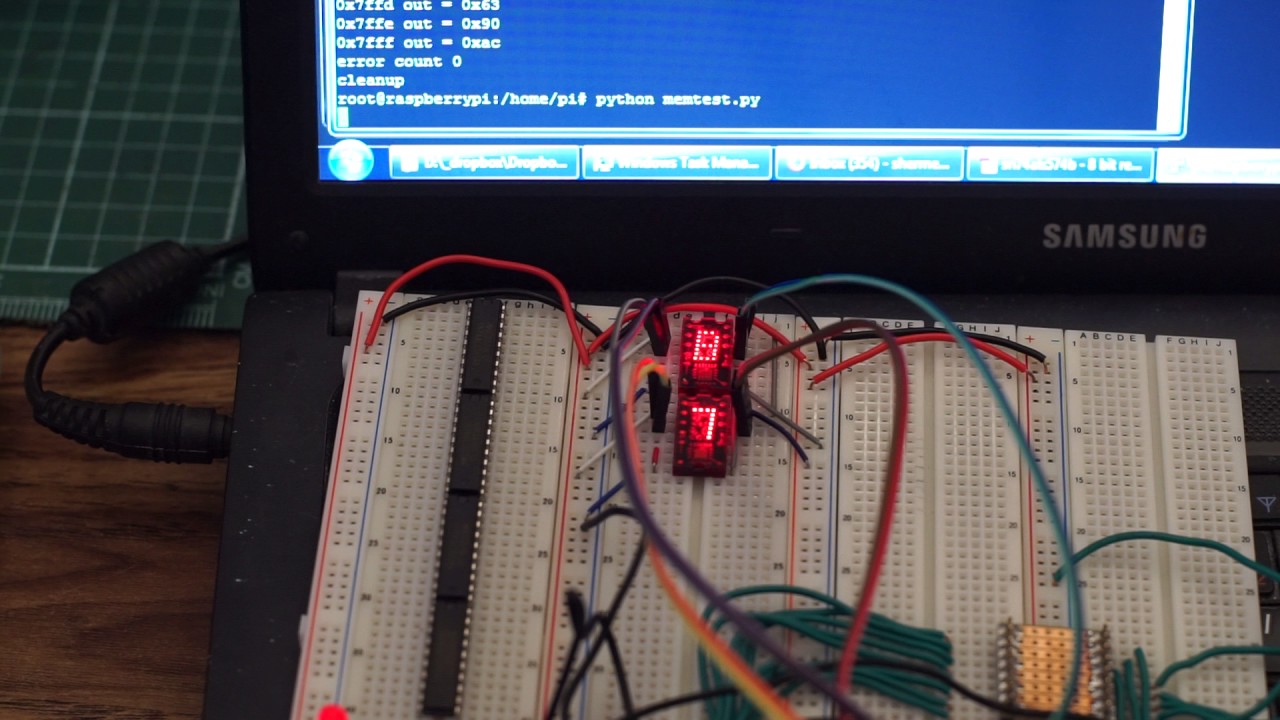 Successful 32k Memory I/O - Nov 25, 2016