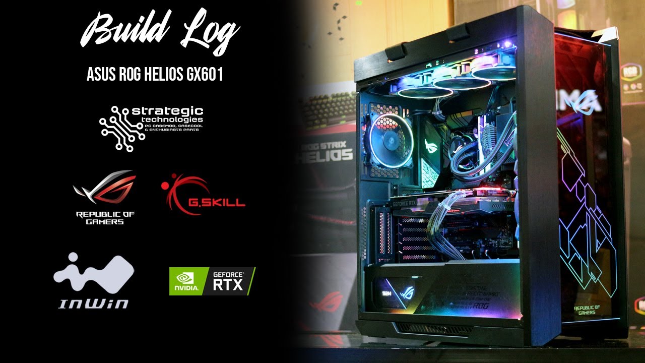 ALL ROG GAMING PC! BUILD LOG: Piñafort Angelito | ZAMBOANGA CITY | ASUS ROG Helios GX601