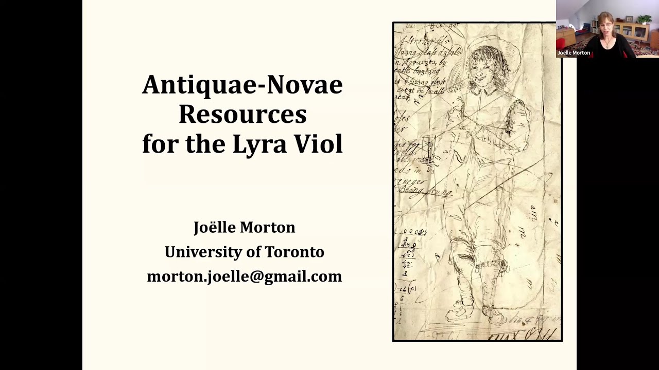 Joëlle Morton - Antiquae Novae Resources for the Lyra Viol