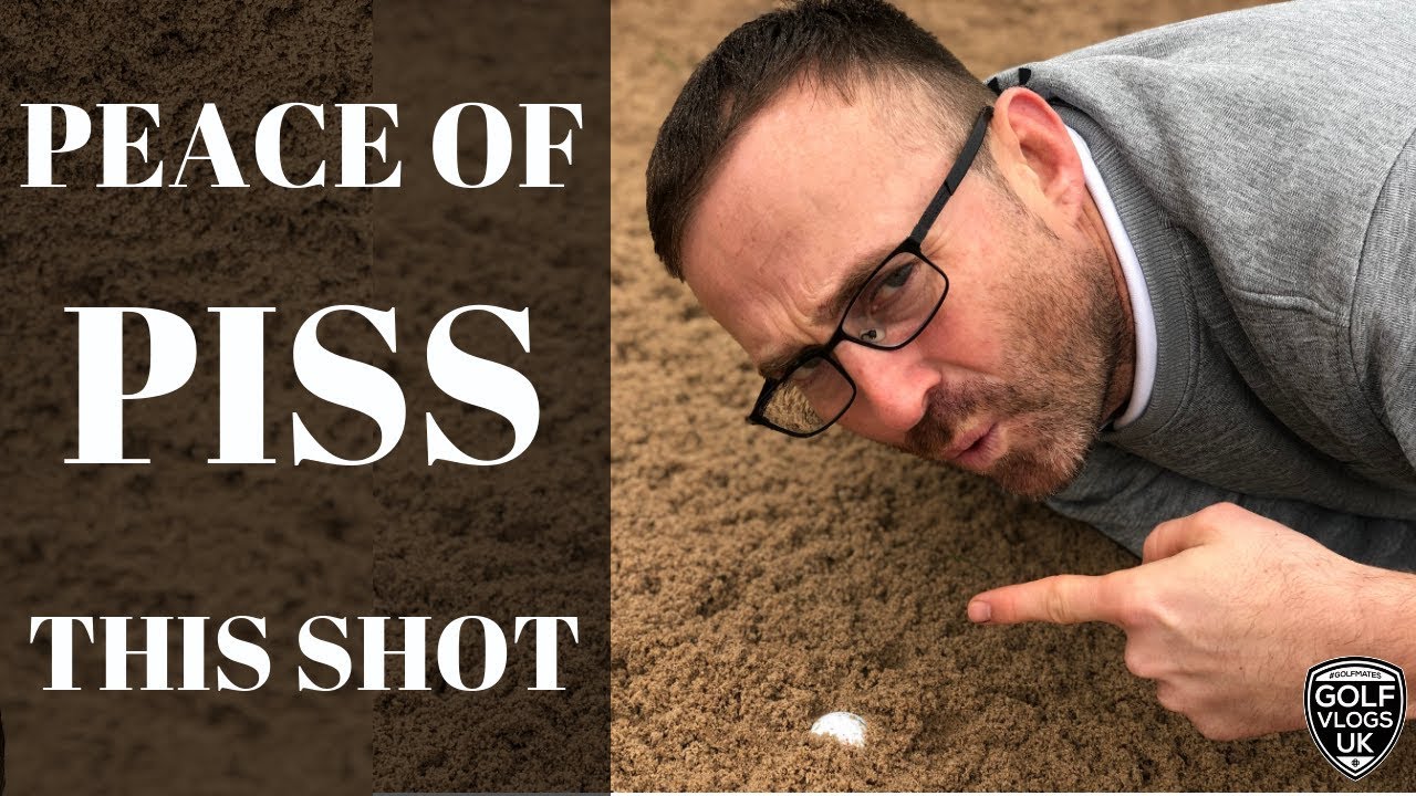HOW TO MAKE GOLF SHOTS EASY - PLUGGED LIES IN THE BUNKER