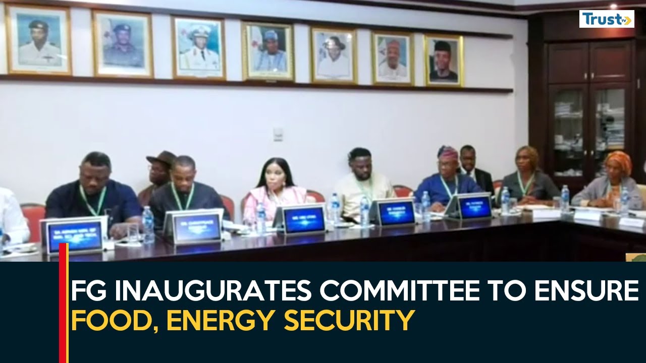 FG Inaugurates Committee To Ensure Food, Energy Security, Cut Import Dependence