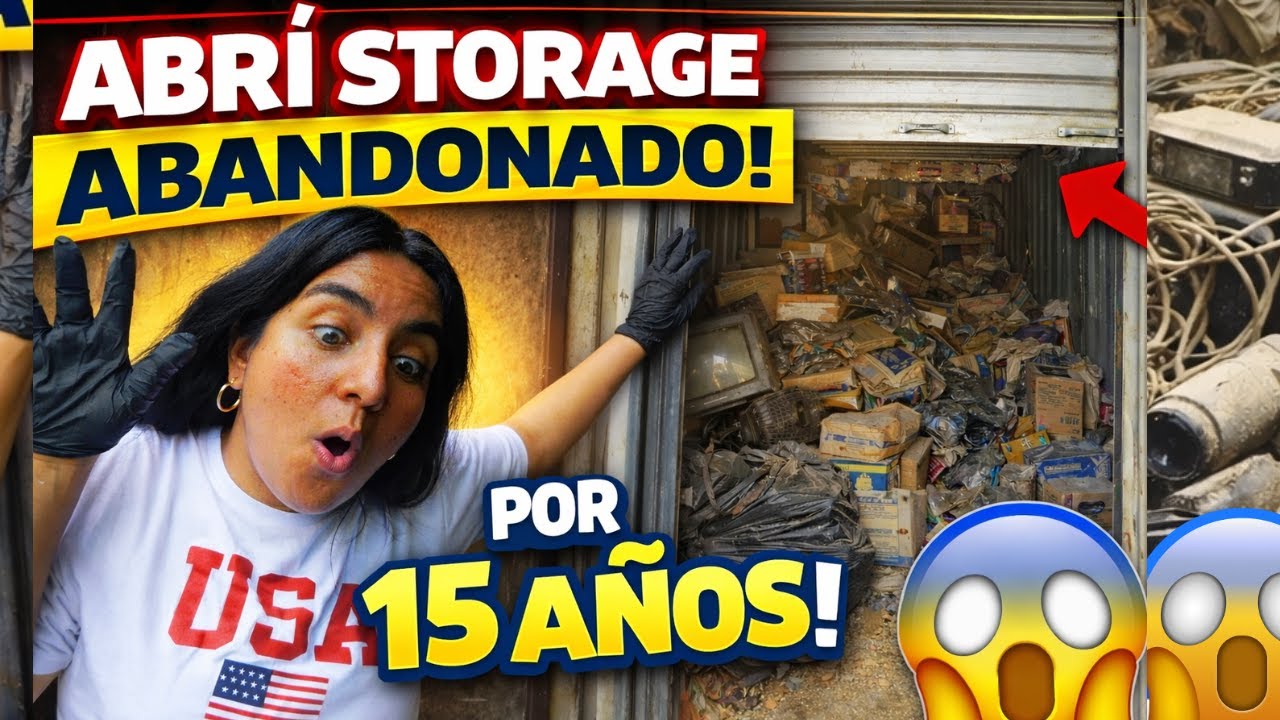COMPRÉ UN STORAGE ABANDONADO POR 10 AÑOS… ¡LO QUE HABÍA DENTRO ES INCREÍBLE! 😱