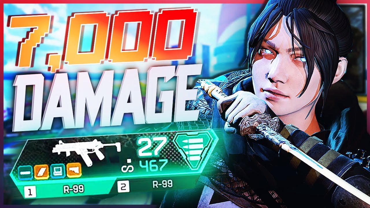 MY HIGHEST DAMAGE GAME ON APEX LEGENDS (20 kills 7k dmg)