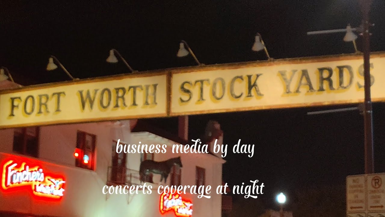 Covering businesses during the day, concerts at night in DFW, Texas 