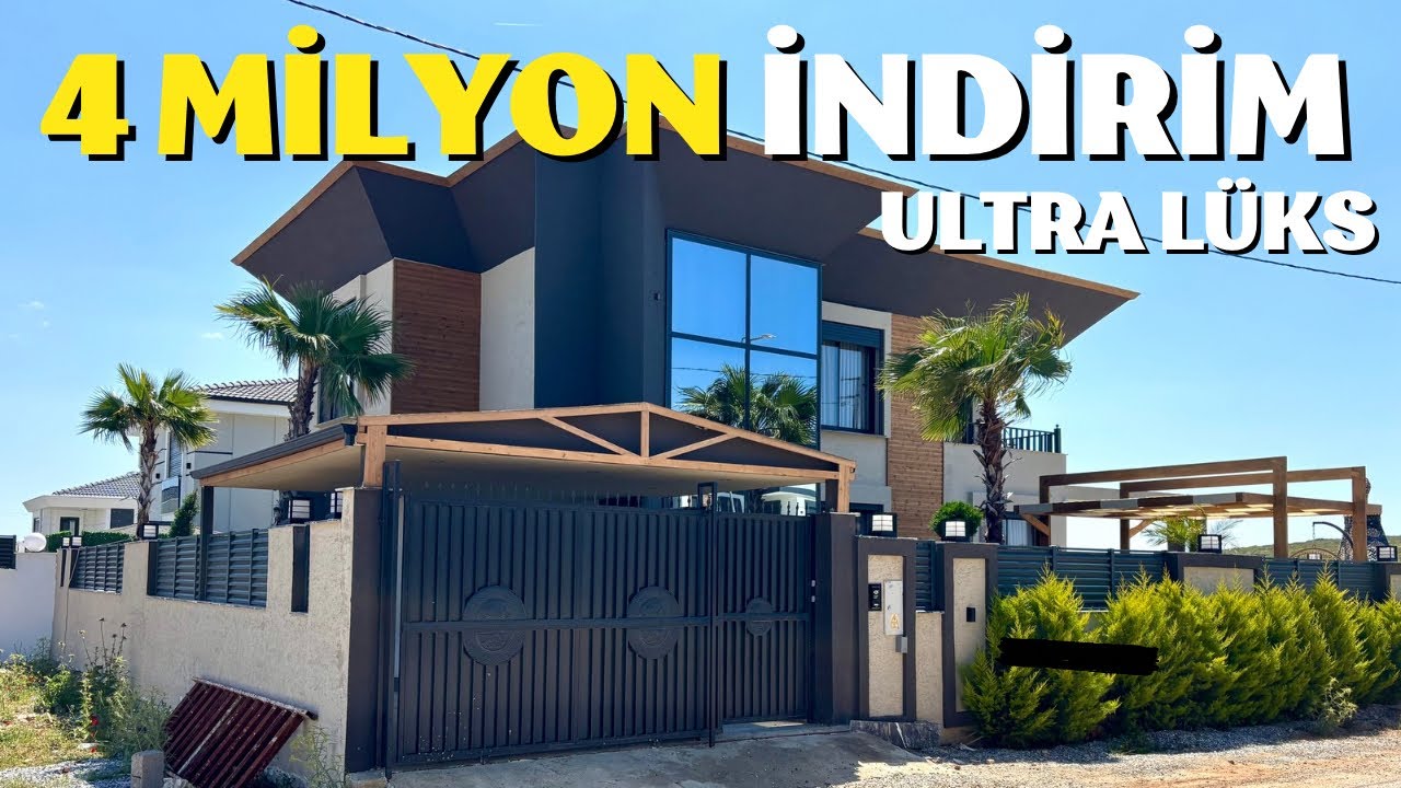 FİYAT DÜŞTÜ,SATILIK TAM MÜSTAKİL VİLLA-A347 #didim #satılıkvilla #altınkum