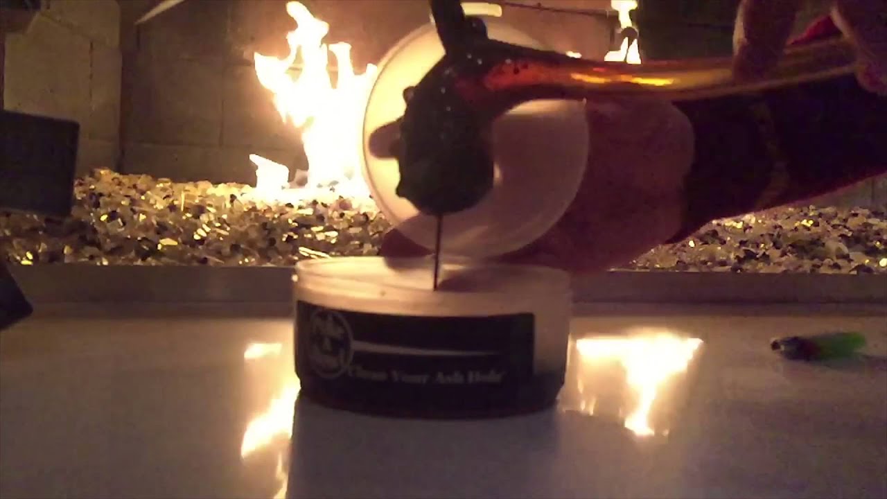 The magic of the Poke A Bowl&reg; ashtray - Clean Your Ash Hole&reg;
