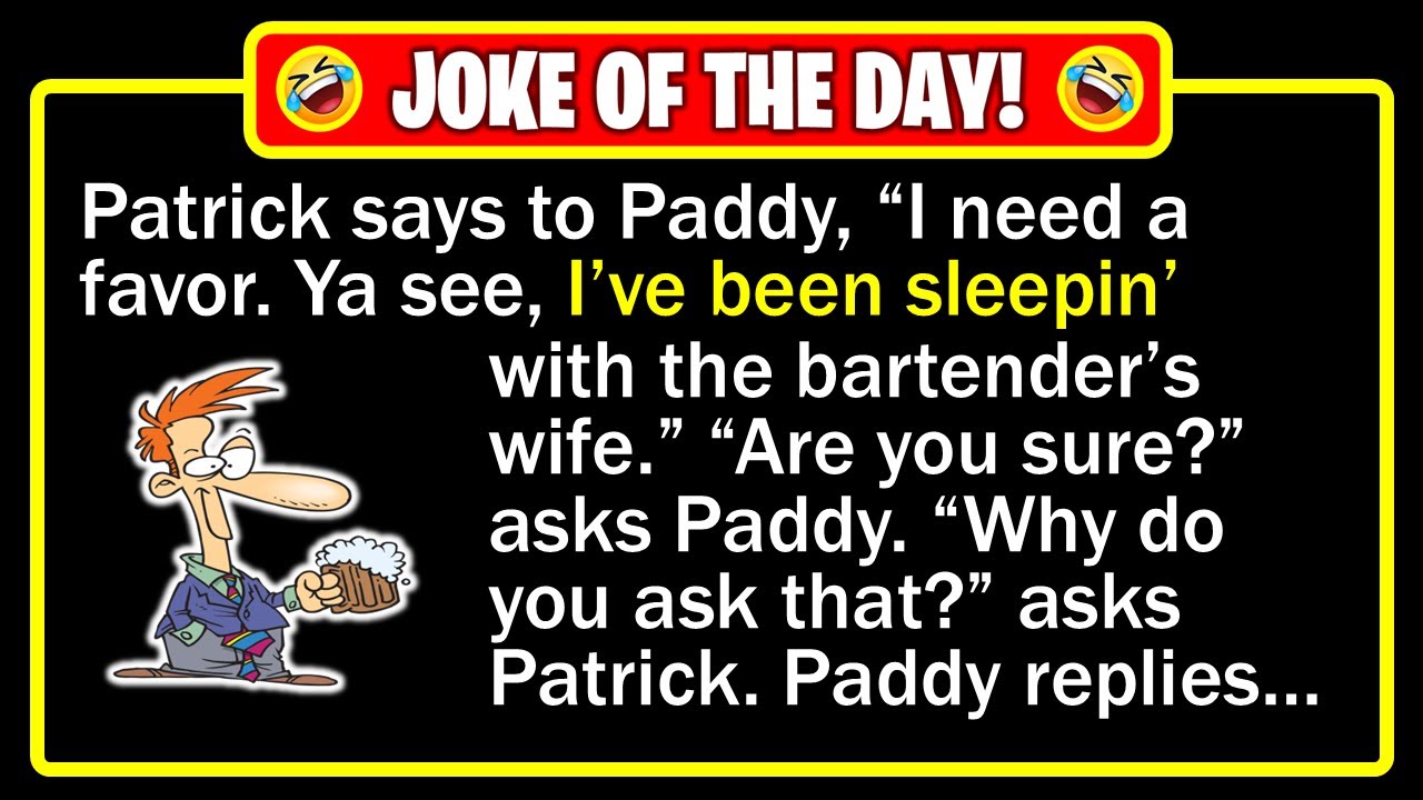 🤣 BEST JOKE OF THE DAY! - Patrick confesses and things flip... | Funny Dad Jokes