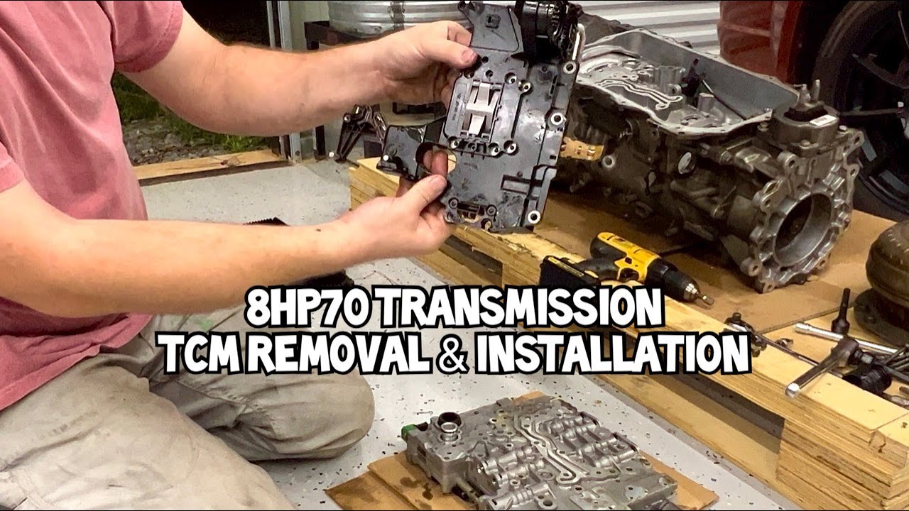 Снятие и установка TCM 8HP70
