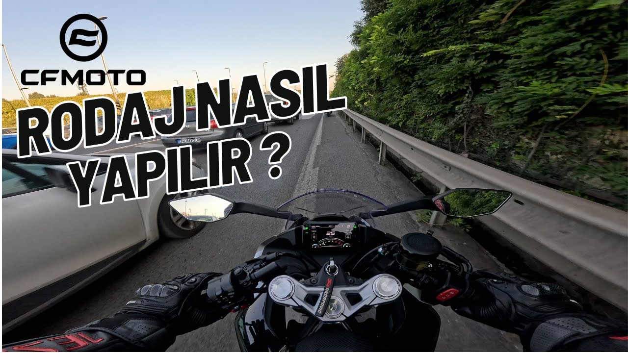 MOTOSİKLETTE RODAJ / 450SR RODAJ S&Uuml;RECİ