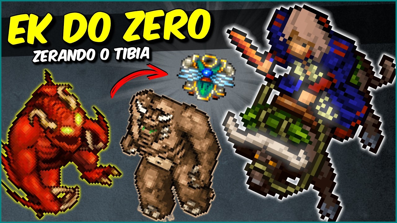 EP 11 - EK LEVEL 200+ HUNTS Diferentes, ORNATE CHESTPLATE, Demon Hunter Outfit, Montaria novas...