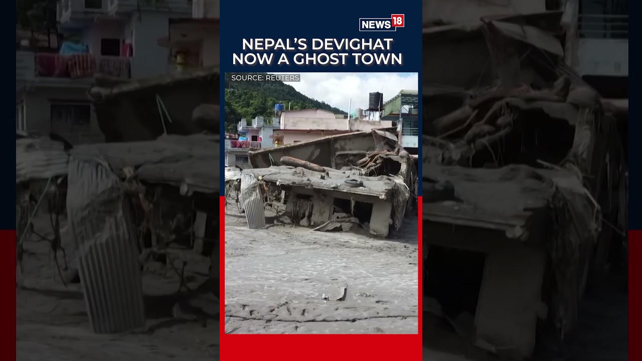 Nepal Flood Crisis: Drone Footage Reveals Massive Devastation Along Nepal&rsquo;s Trishuli River | N18S