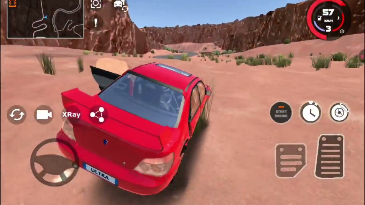 New car ka accident 😱ho gaya || BeamNG.drive in mobile 😱 ||