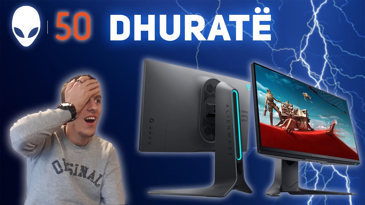 MONITOR ALIENWARE 240Hz DHURATË!!! | Agon Gashi