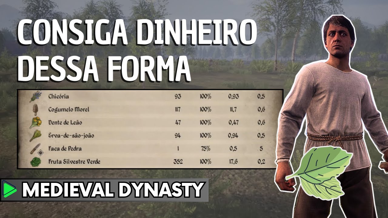 Como Ganhar Dinheiro e Come&ccedil;ar Bem em Medieval Dynasty - Tutorial Completo