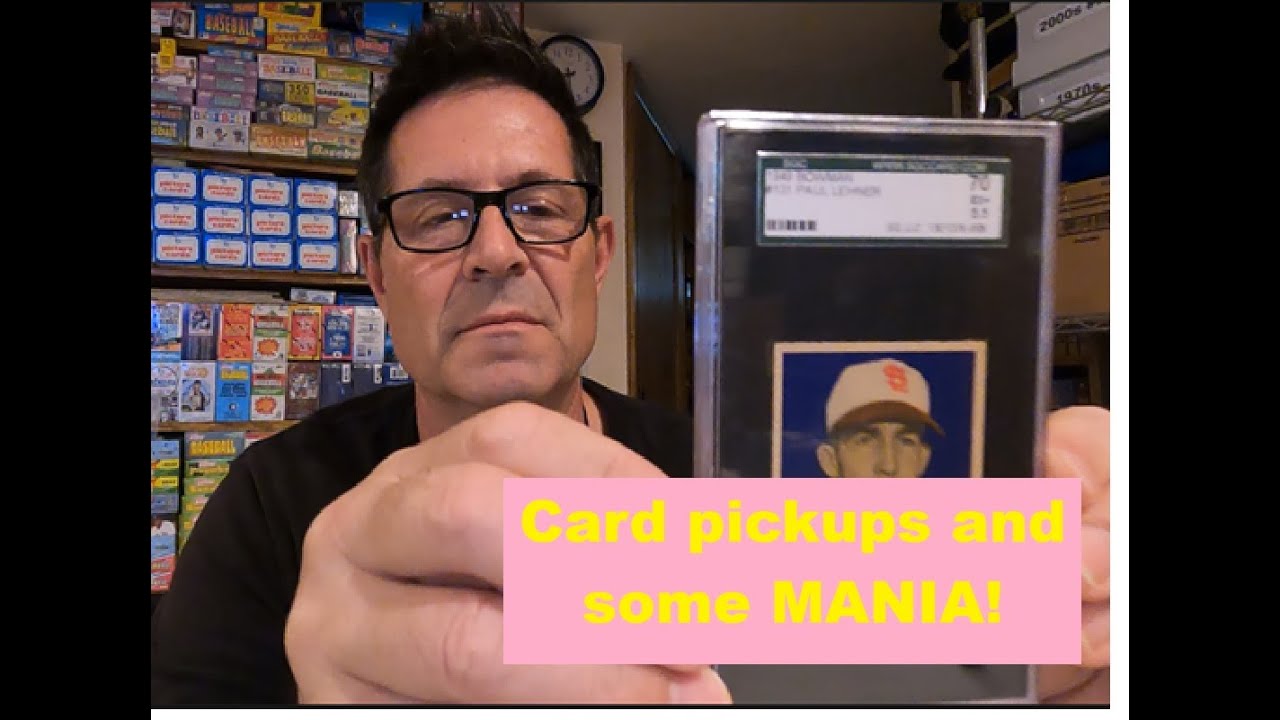 Card pickups and some Mania!
