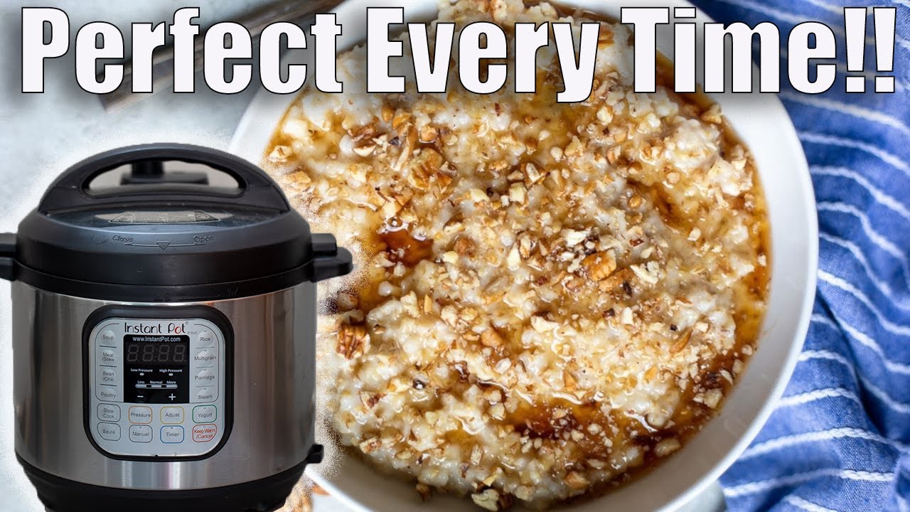 Instant Pot Steel Cut Oats: CREAMY, TENDER & FAST!