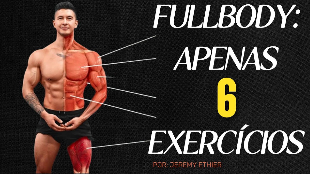 FULLBODY! Construa Músculos e Queime Gordura em 2025 - O Melhor Treino com 6 Exercícios Chave!