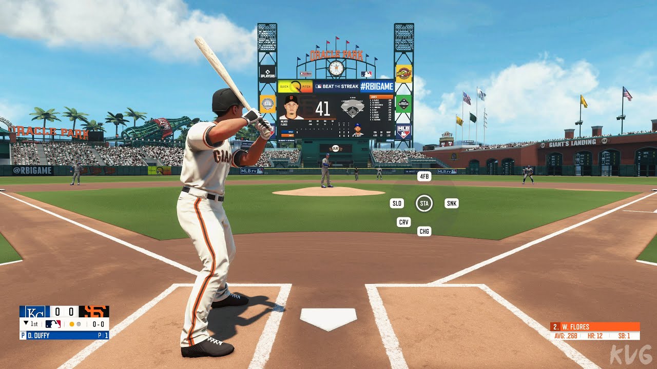 RBI Baseball 21 - Kansas City Royals vs San Francisco Giants ​- Gameplay (XSX UHD) [4K60FPS]
