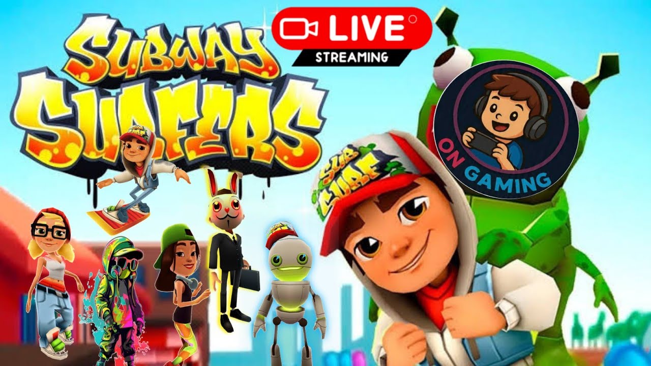 Sabway surfer⚡🏃live stream |#trending #trendingshorts #gaming #subwaysurfers #games #gameplay #game