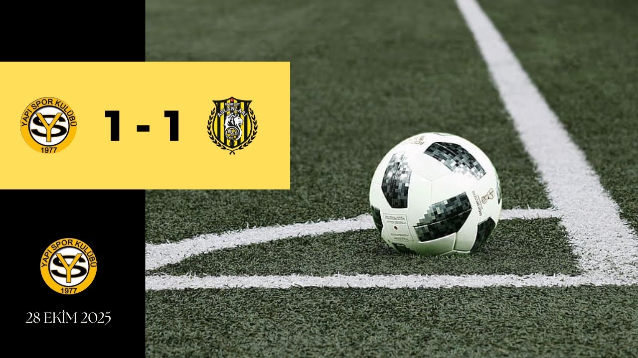 U14 Maç Görüntüleri Yapıspor 1 - 1 Başkent Aslanları 28.10.25