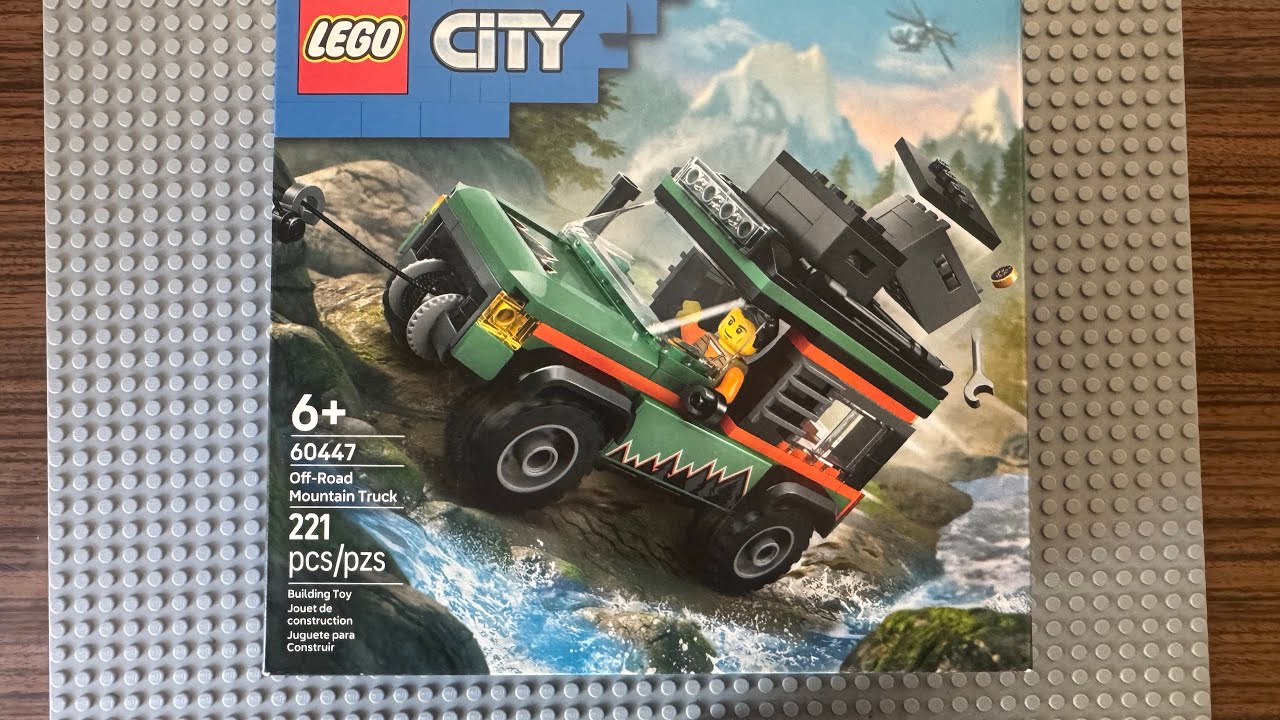 Lego Mountain Truck Build #lego #legobuild #legocity 